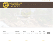 Tablet Screenshot of carolinamoonrealtyllc.com